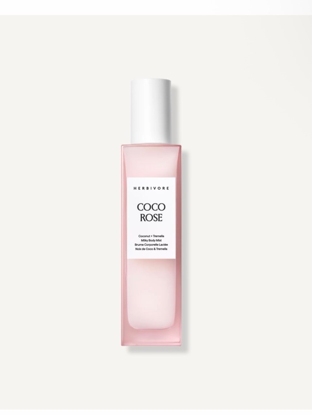 HERBIVORE COCO ROSE Coconut + Tremella Milky Body Mist